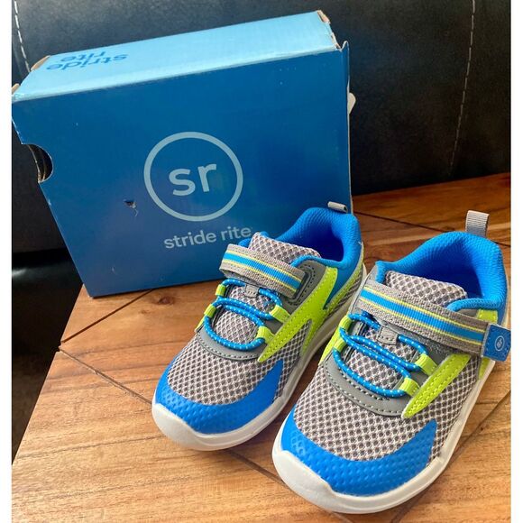 Stride Rite Shoes - Stride Rite Memory Foam Kids Athletic Sneakers Mesh Breathable Running Shoes